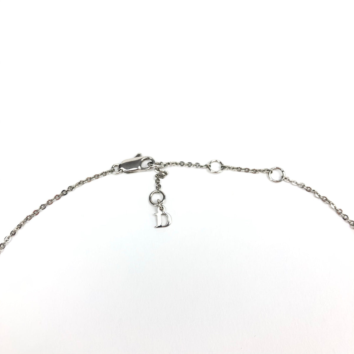 CHRISTIAN DIOR PINK JEWELLED NECKLACE