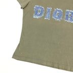 CHRISTIAN DIOR DENIM PRINT T-SHIRT