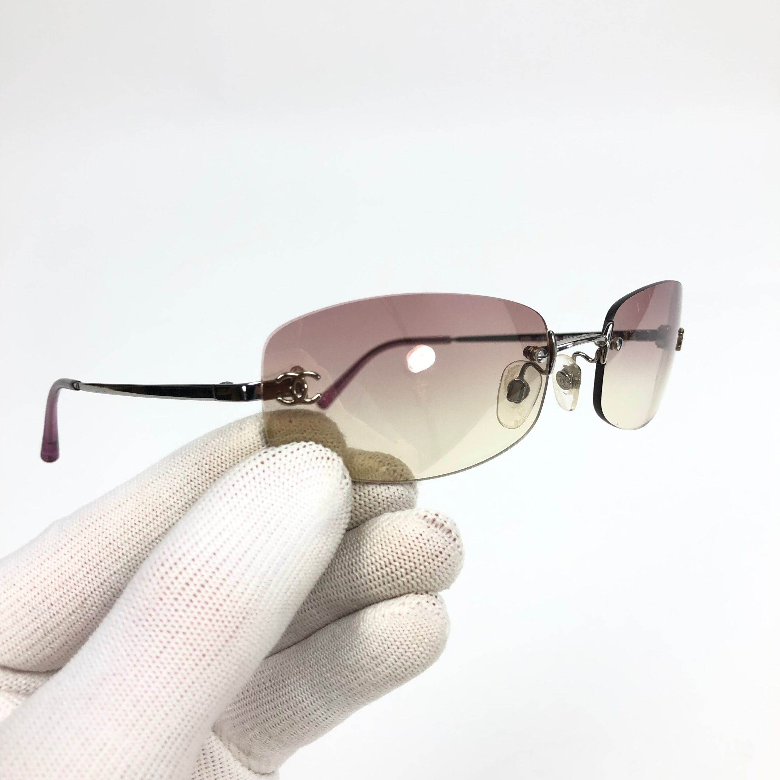 CHANEL RIMLESS SUNGLASSES