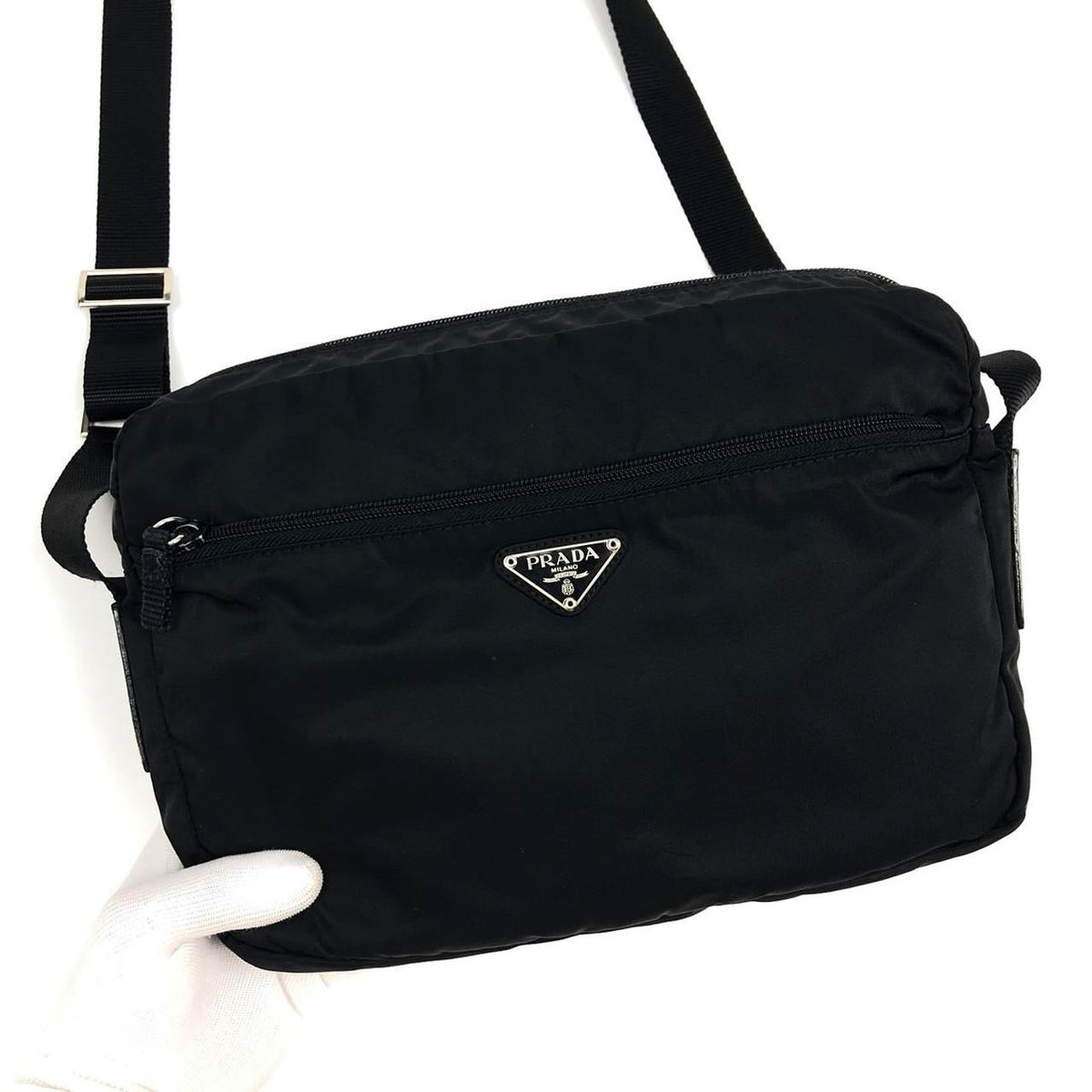 PRADA NYLON CROSSBODY BAG