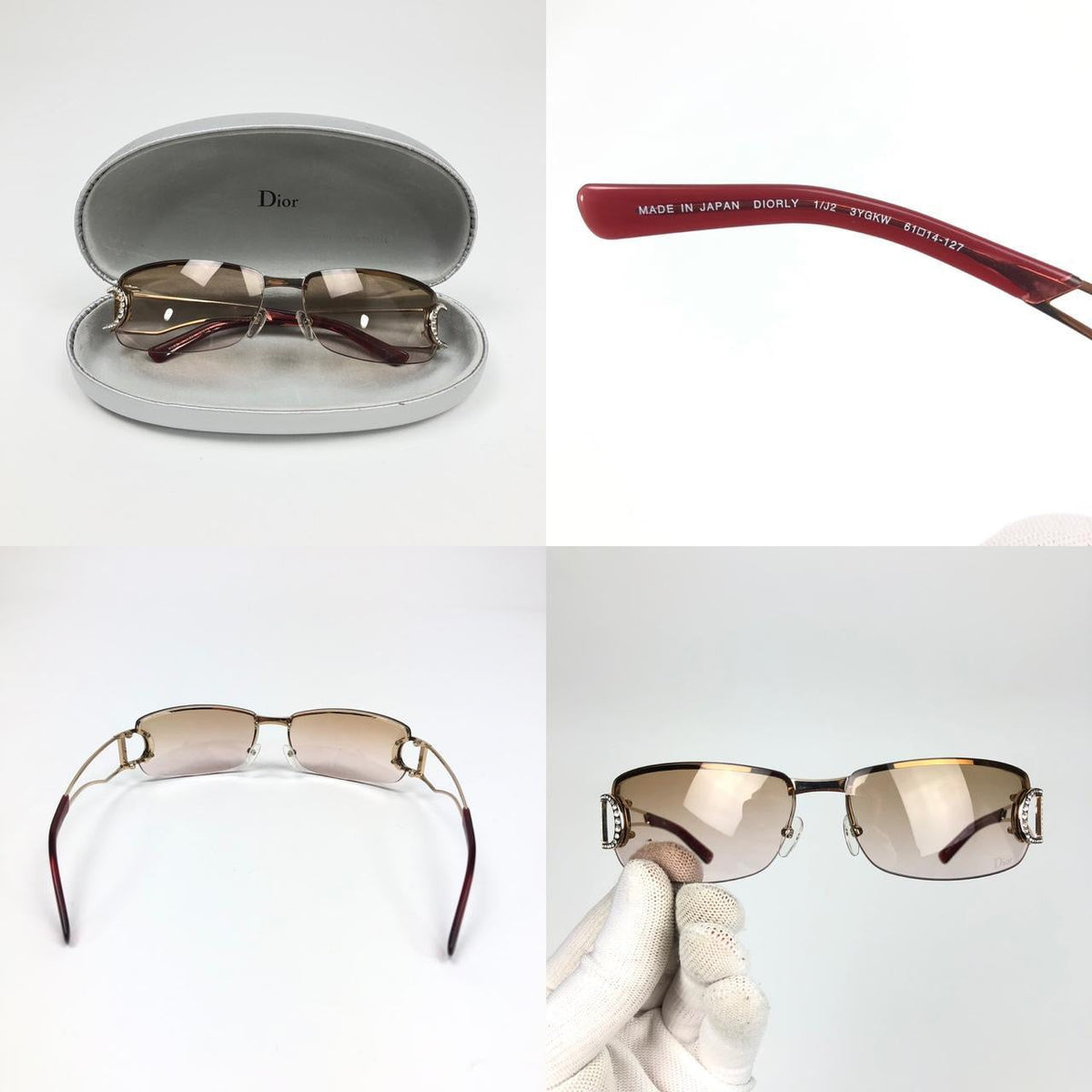 CHRISTIAN DIOR DIAMANTÉ SUNGLASSES