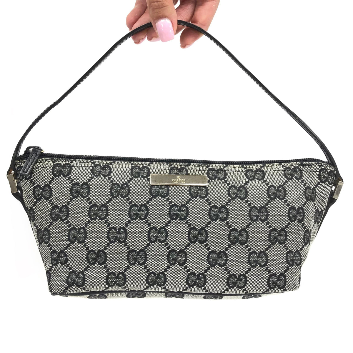 GUCCI MONOGRAM SHOULDER BAG