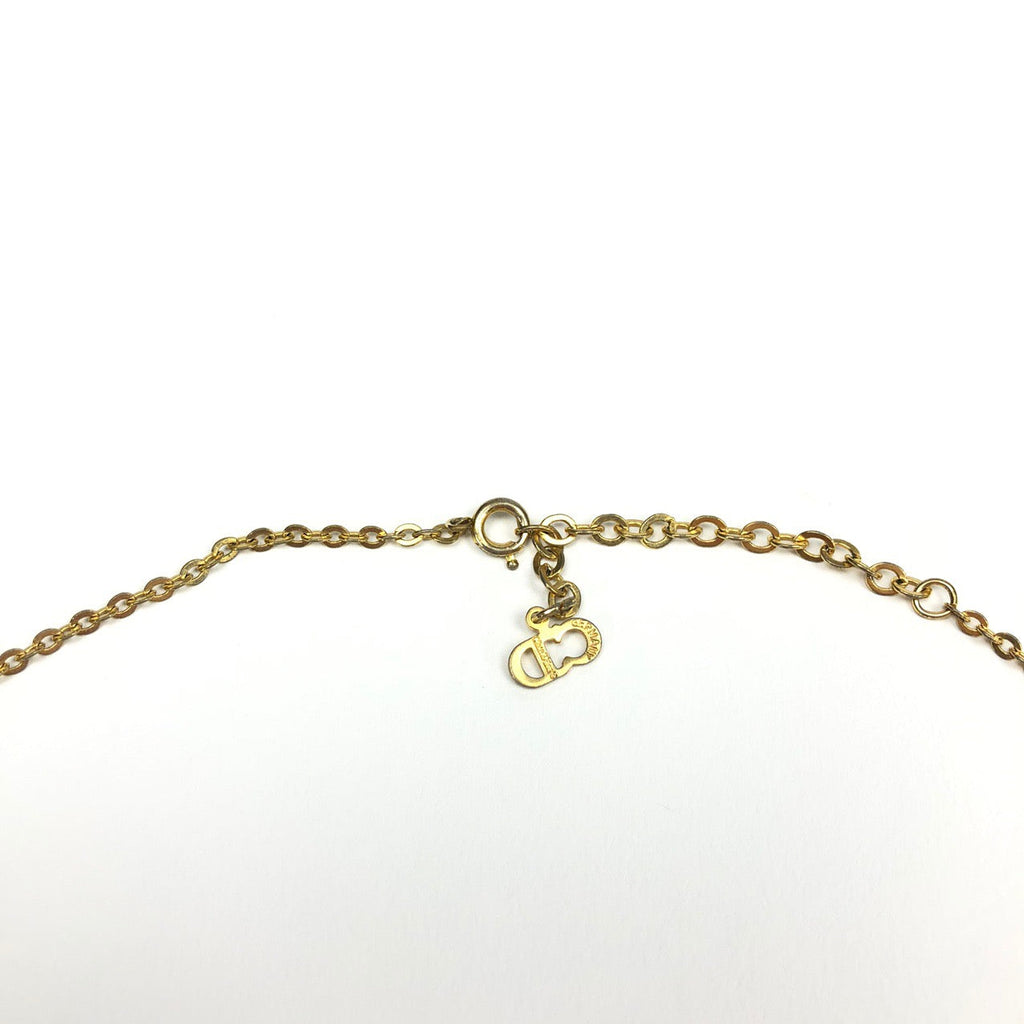 CHRISTIAN DIOR MONOGRAM NECKLACE