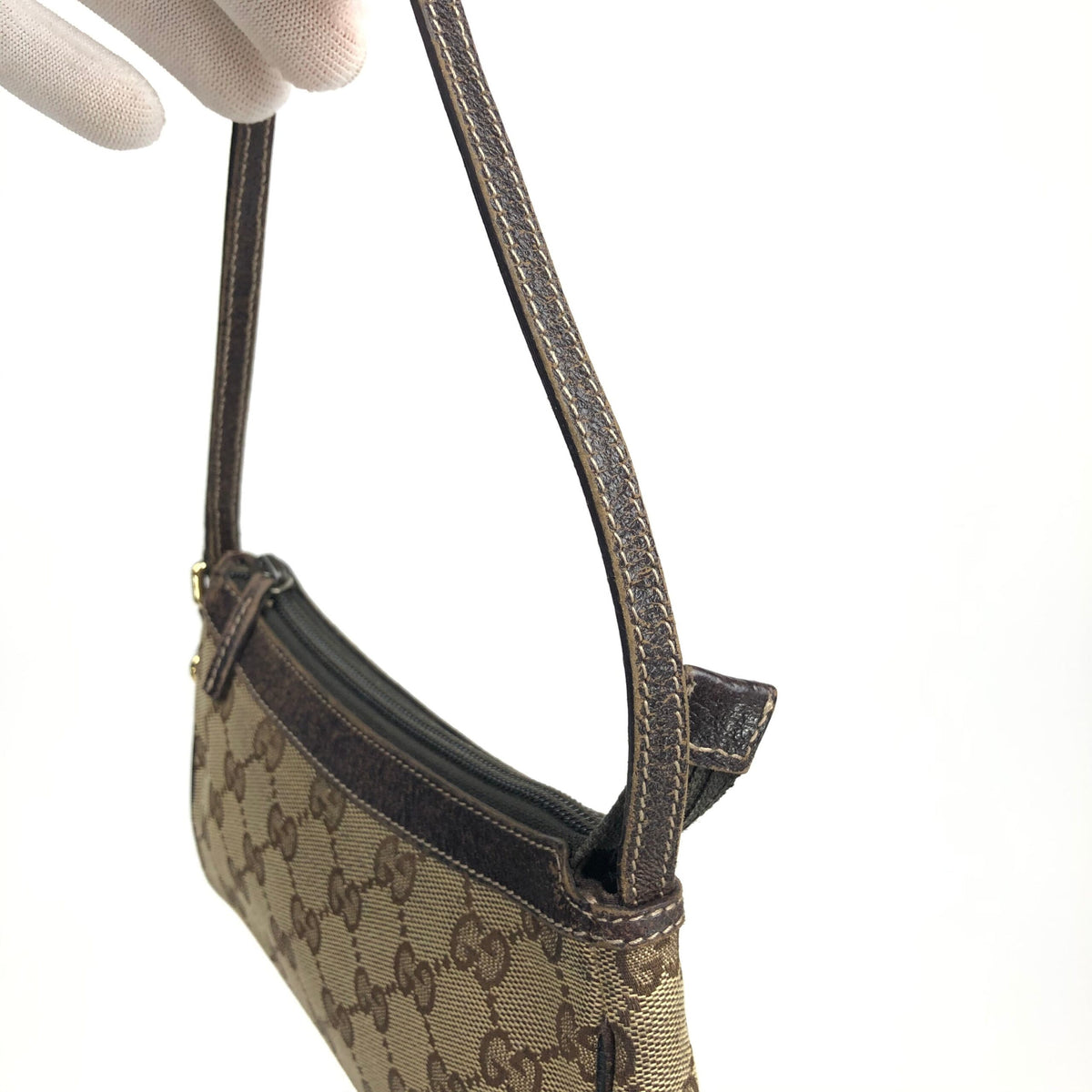 GUCCI MONOGRAM SHOULDER BAG