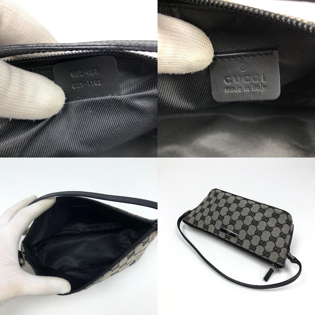 GUCCI MONOGRAM SHOULDER BAG