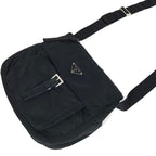 PRADA NYLON BUCKLE CROSSBODY BAG