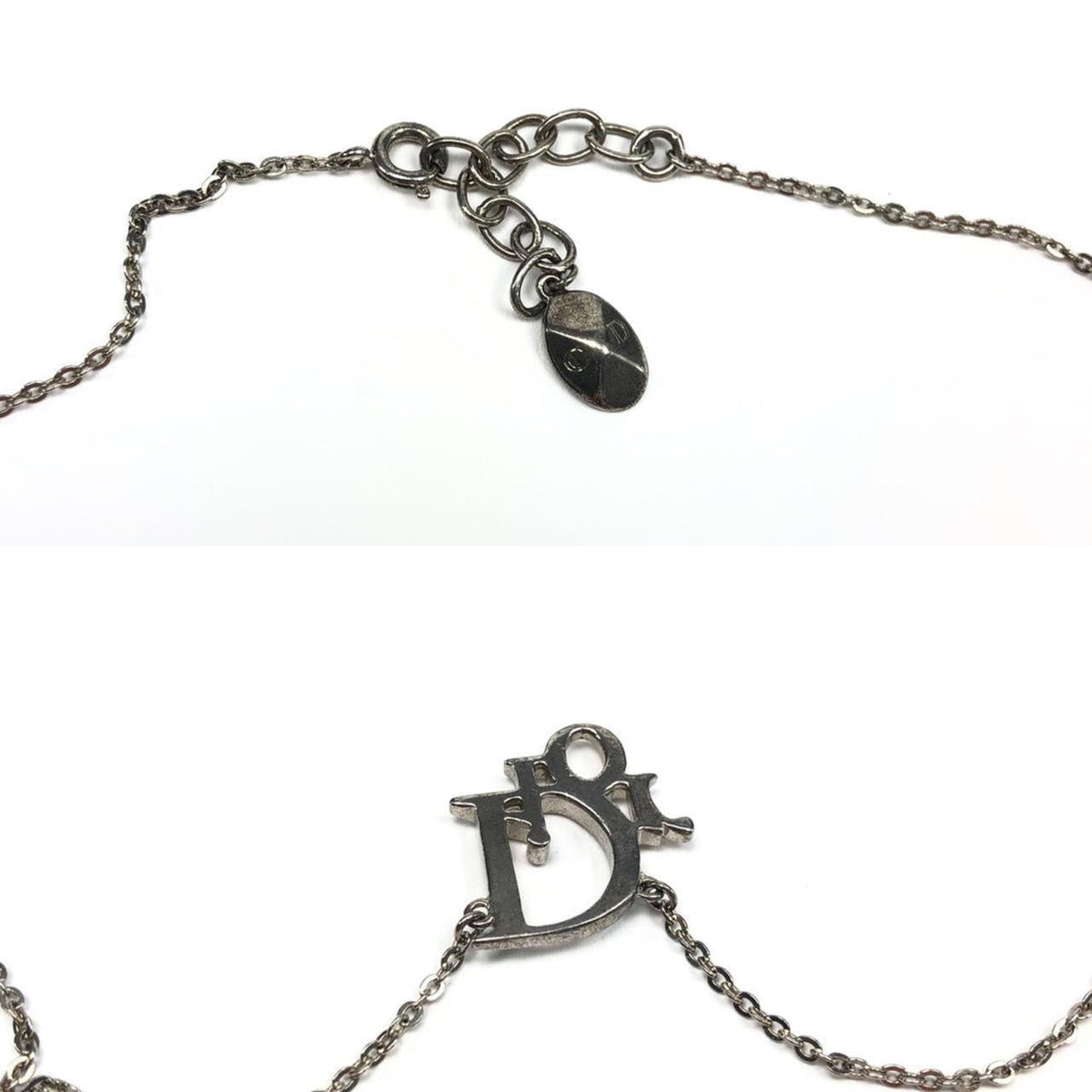 CHRISTIAN DIOR MULTI-COLOUR MONOGRAM NECKLACE
