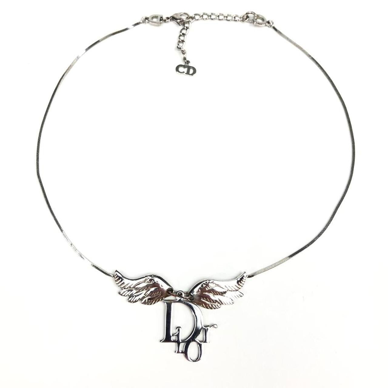 CHRISTIAN DIOR MONOGRAM NECKLACE