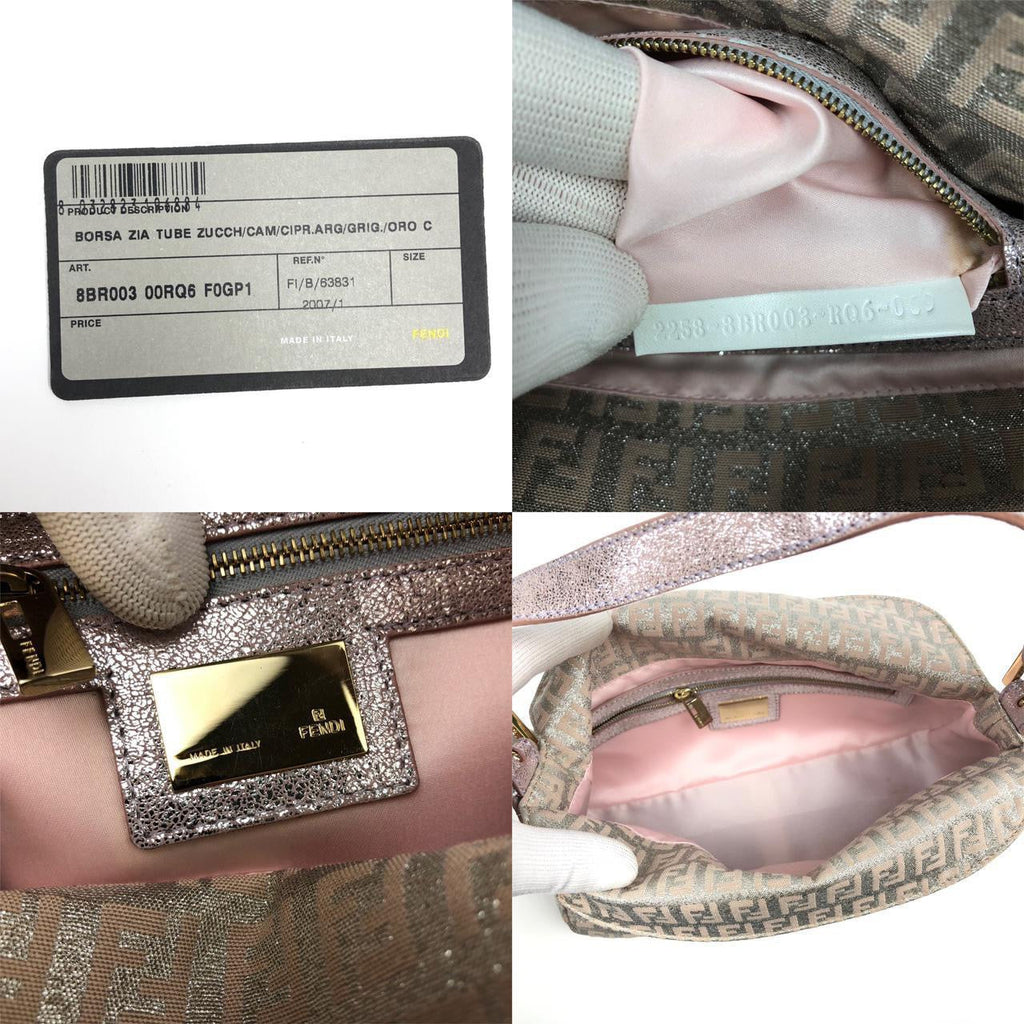 FENDI ZUCCA SHOULDER BAG