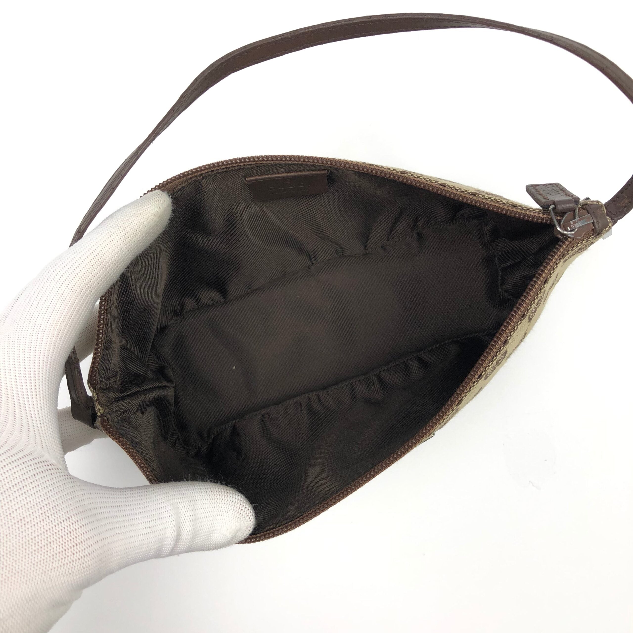 GUCCI MONOGRAM SHOULDER BAG