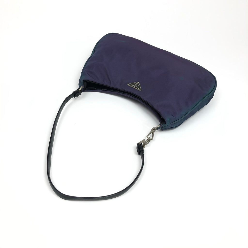 PRADA TWO-TONE SHOULDER BAG