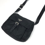 PRADA NYLON BUCKLE CROSSBODY BAG