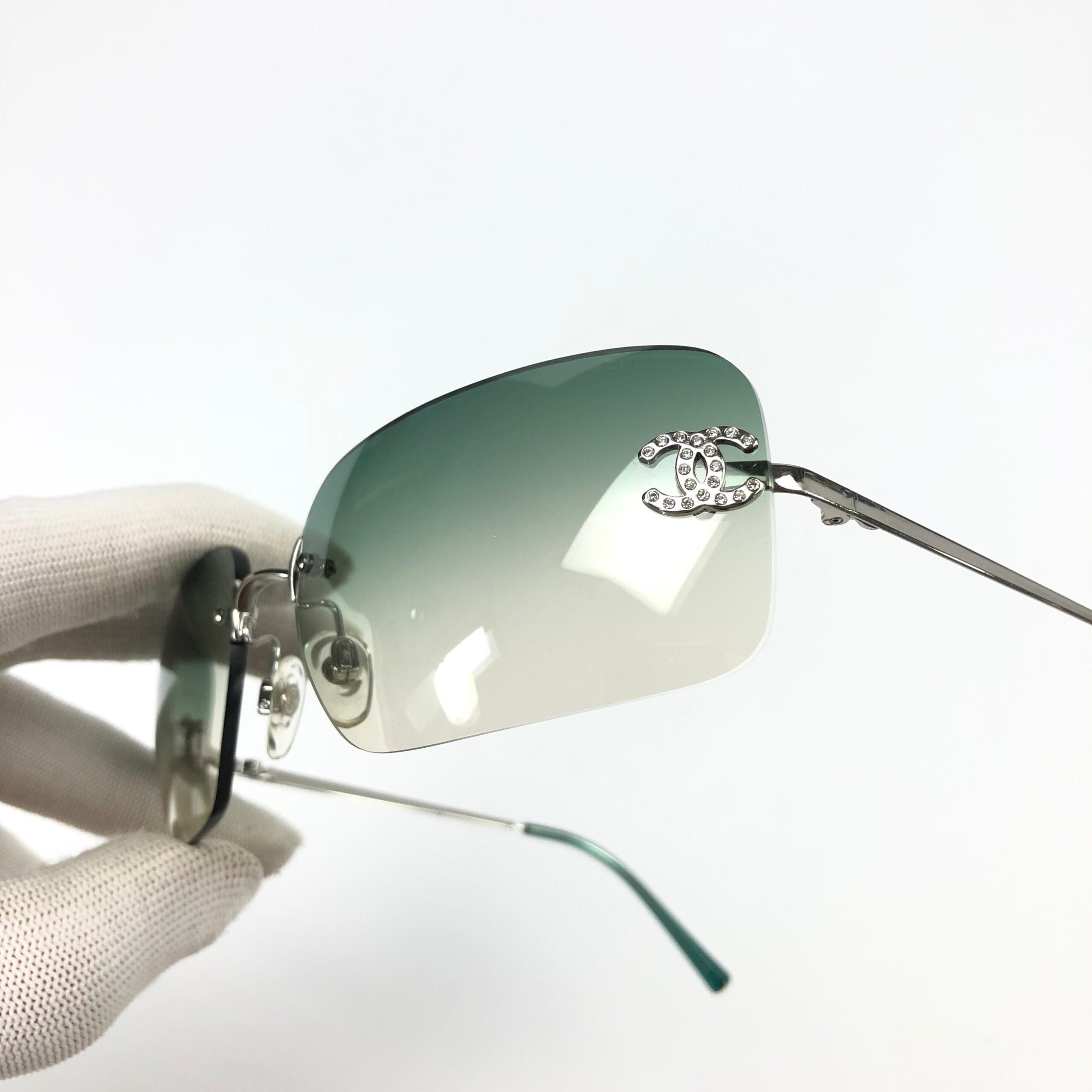 CHANEL RIMLESS SUNGLASSES