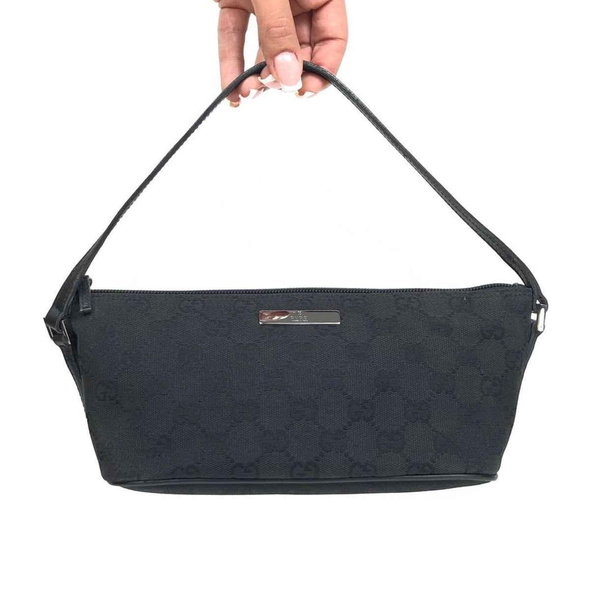 GUCCI MONOGRAM SHOULDER BAG