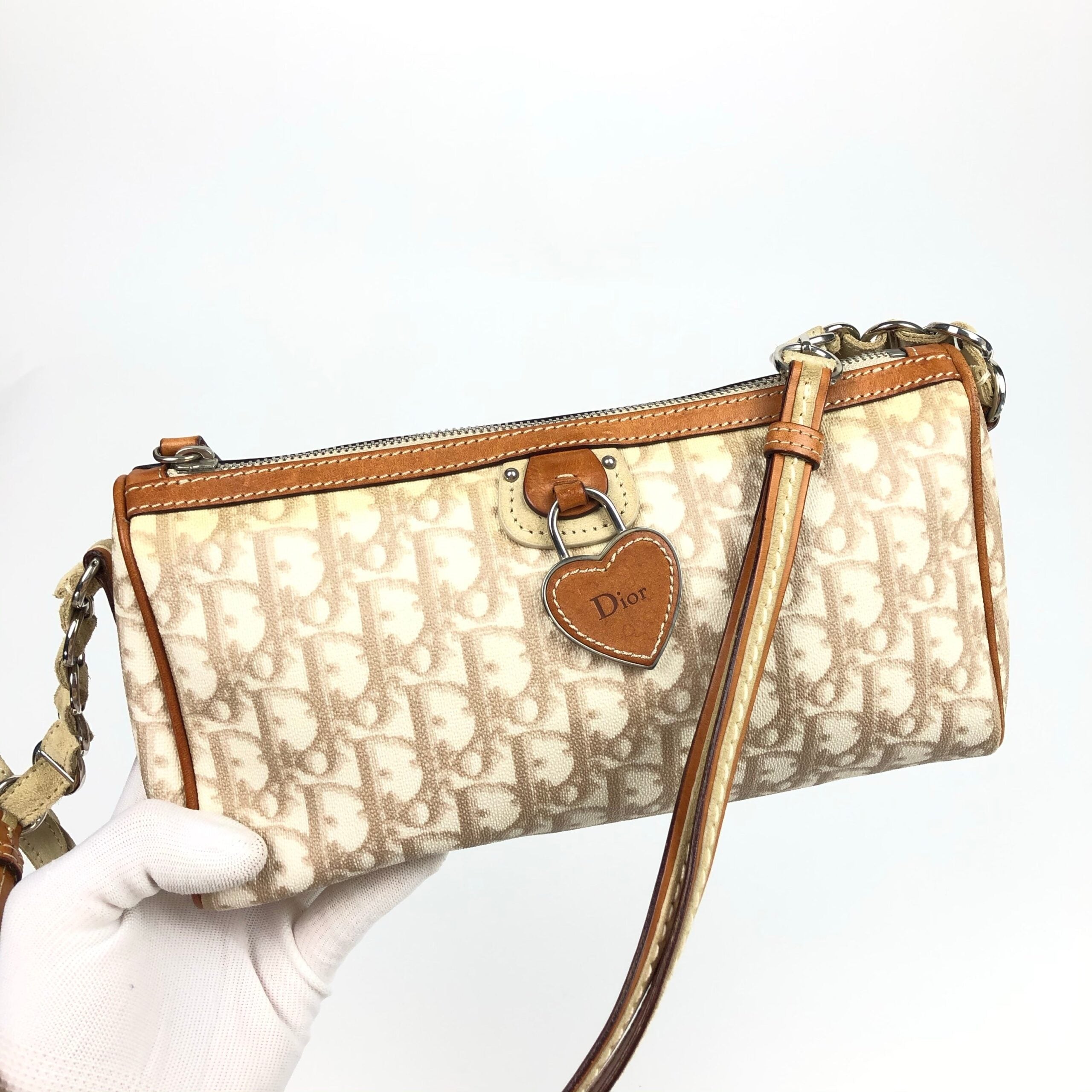 CHRISTIAN DIOR MONOGRAM SHOULDER BAG