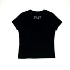 CHRISTIAN DIOR DIAMANTÉ SPELL-OUT T-SHIRT