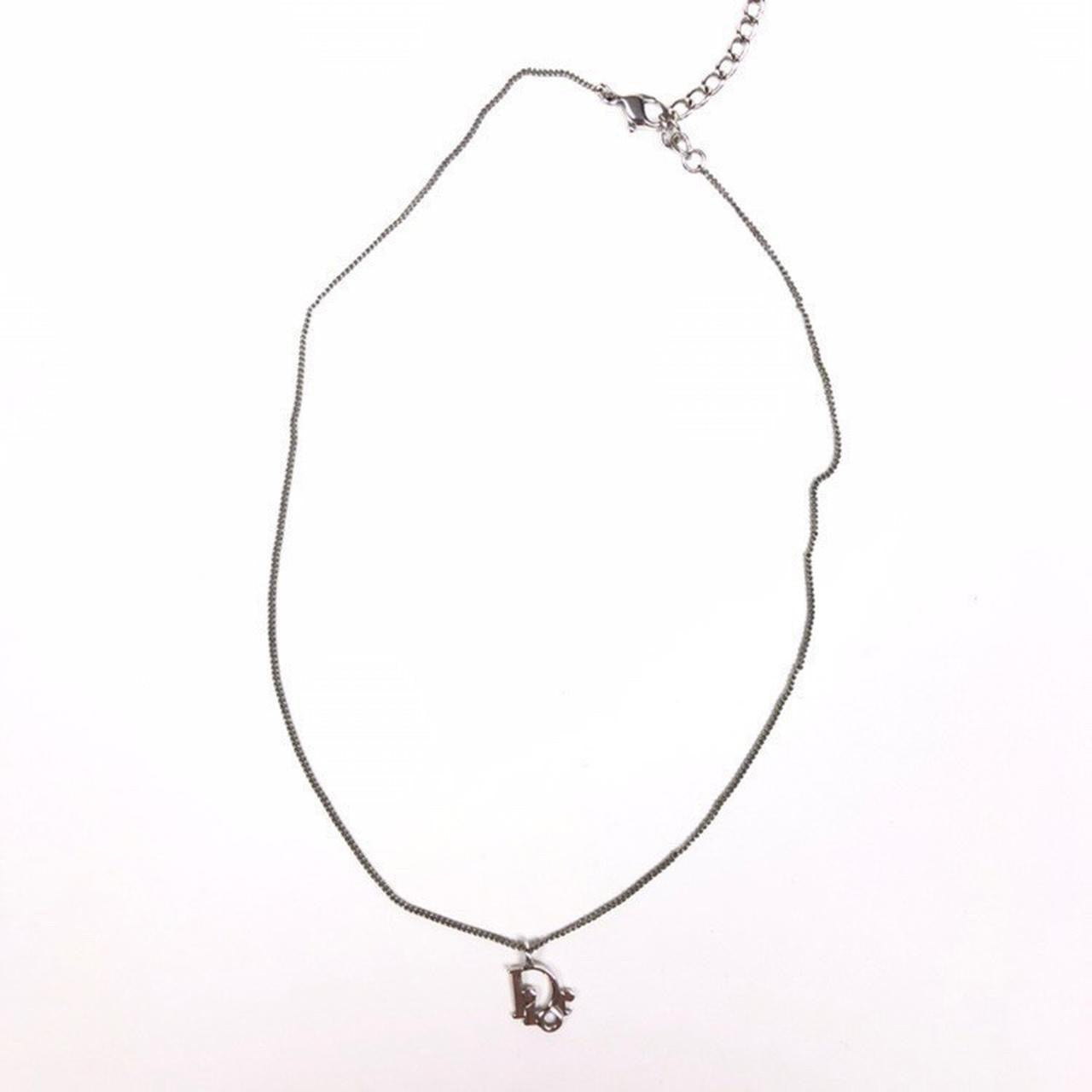 CHRISTIAN DIOR MONOGRAM NECKLACE