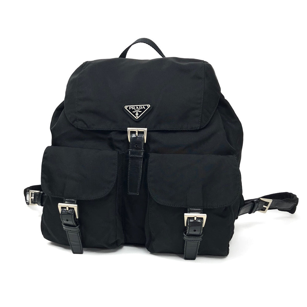 PRADA NYLON DOUBLE BUCKLE BACKPACK