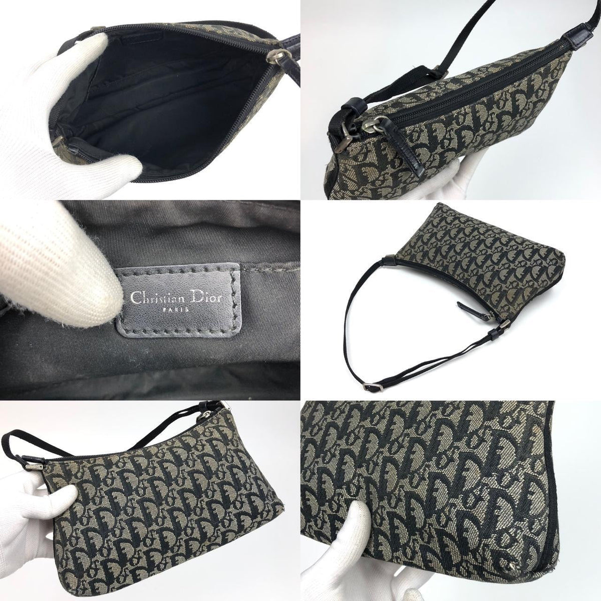 CHRISTIAN DIOR MONOGRAM SHOULDER BAG