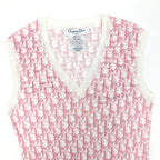 CHRISTIAN DIOR MONOGRAM SLEEVELESS JUMPER