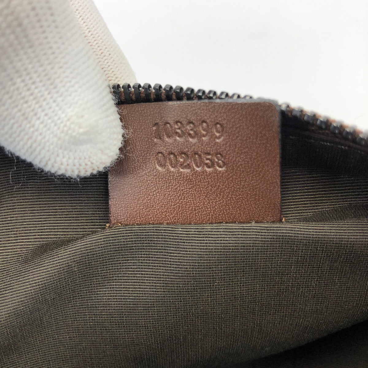 GUCCI MONOGRAM SHOULDER BAG