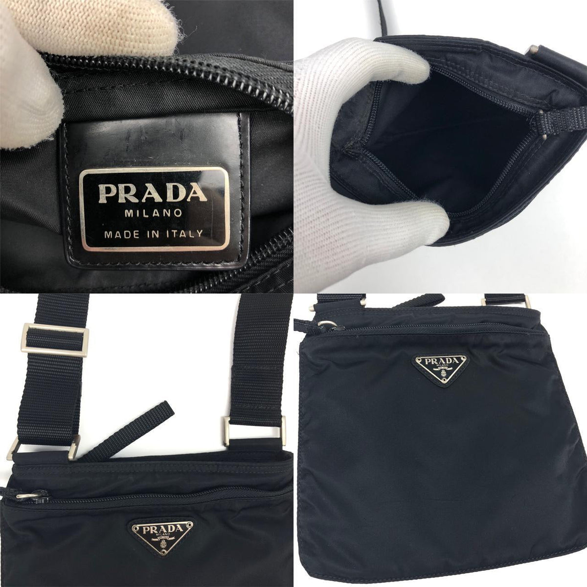 PRADA NYLON CROSSBODY BAG