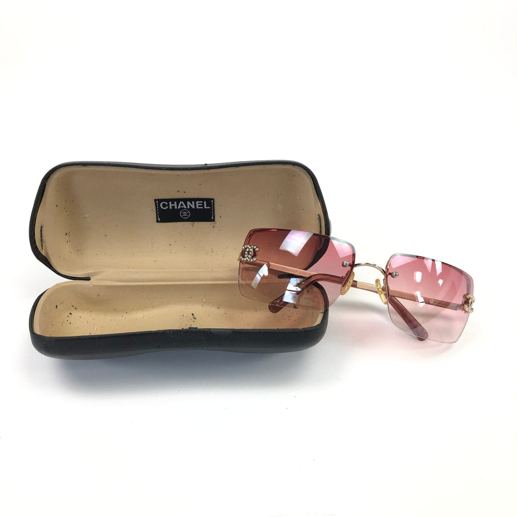 CHANEL RIMLESS SUNGLASSES