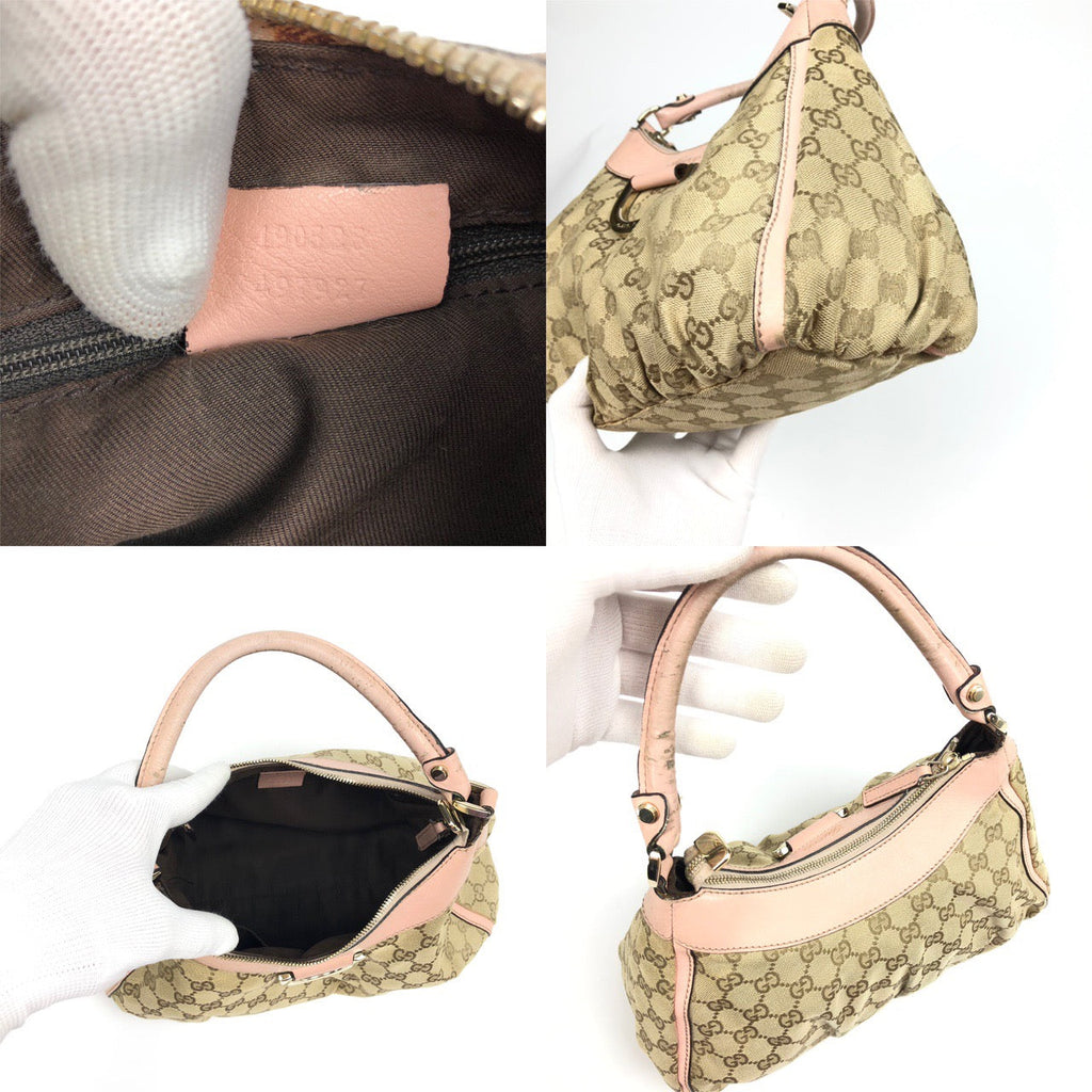 GUCCI MONOGRAM SHOULDER BAG