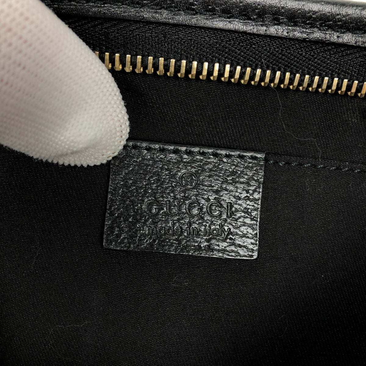 GUCCI MONOGRAM SHOULDER BAG