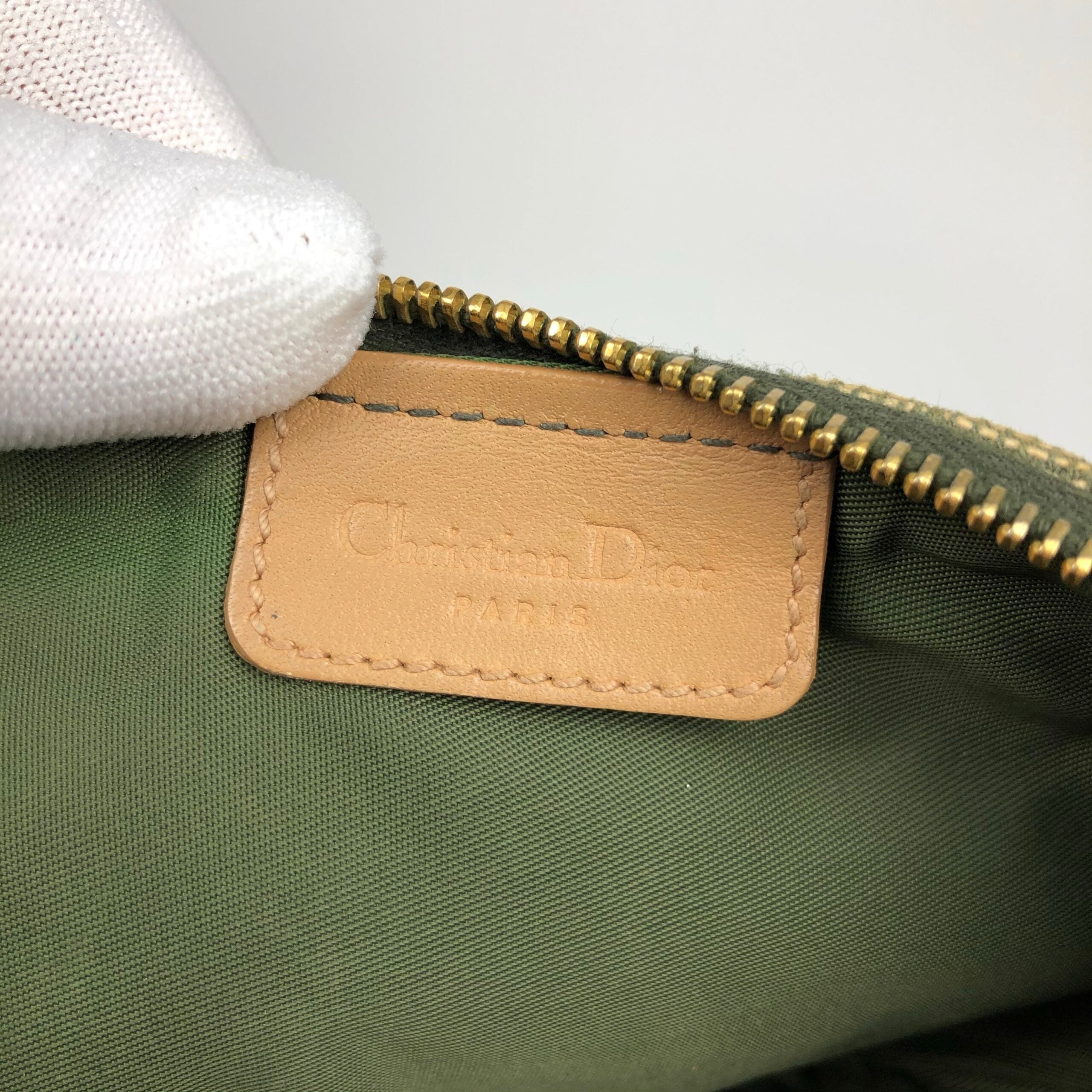 CHRISTINA DIOR SADDLE BAG