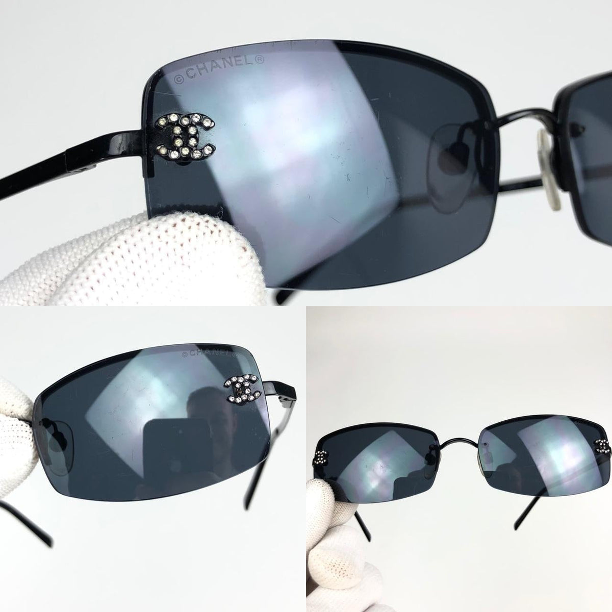 CHANEL RIMLESS SUNGLASSES