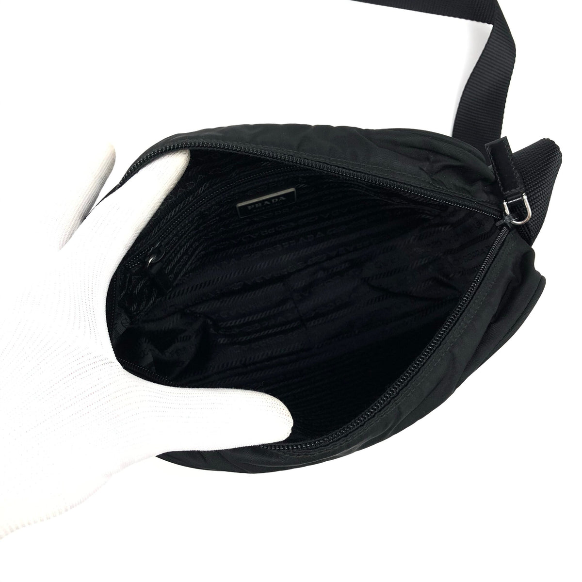 PRADA NYLON CROSSBODY BAG