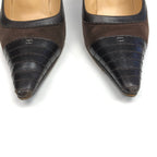 CHANEL LOGO HEELS - UK 3 /  US 5 /  EU 36