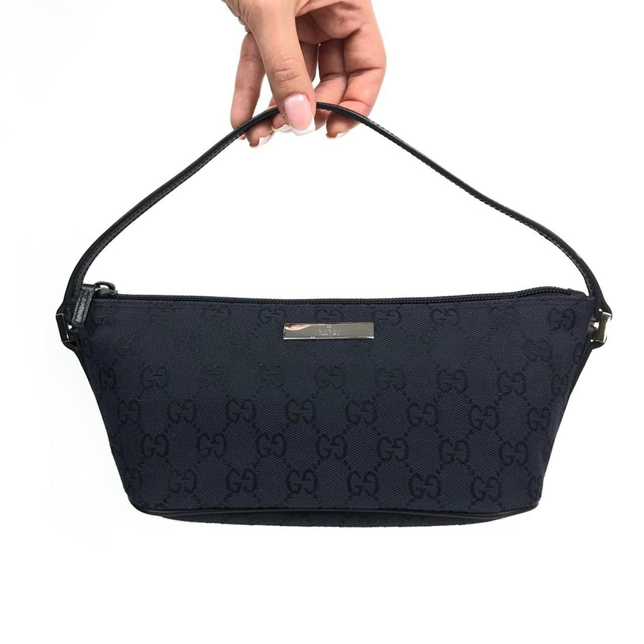 GUCCI MONOGRAM SHOULDER BAG