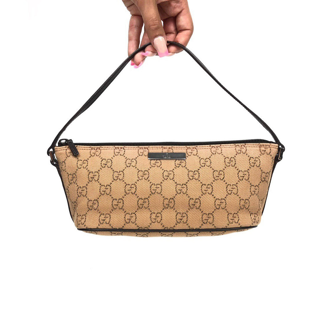 GUCCI MONOGRAM SHOULDER BAG