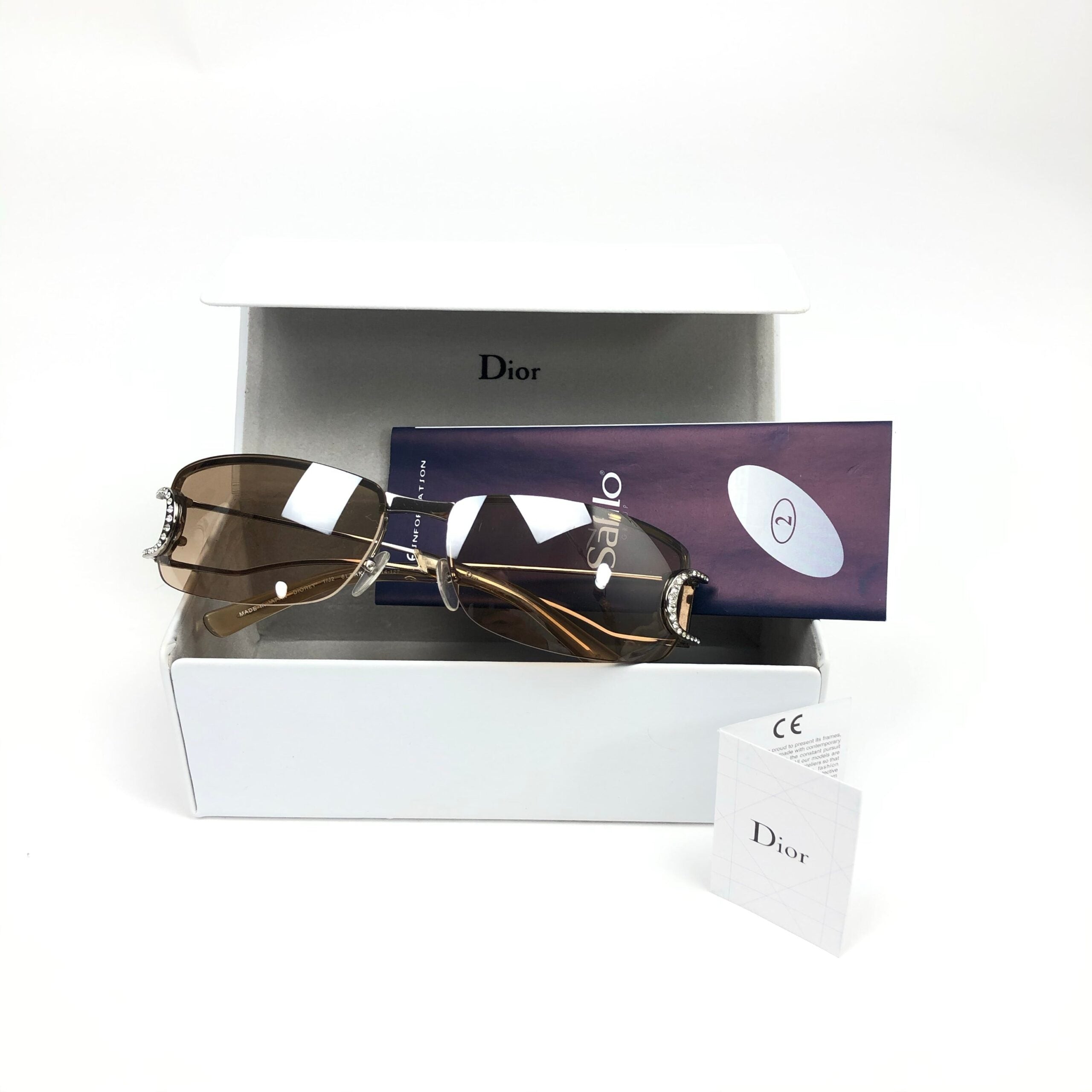 CHRISTIAN DIOR DIAMANTÉ SUNGLASSES
