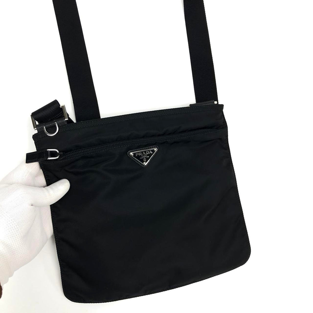 PRADA NYLON CROSSBODY BAG