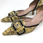 PRADA KITTEN HEELS - UK 2 /  US 3 / EU 35