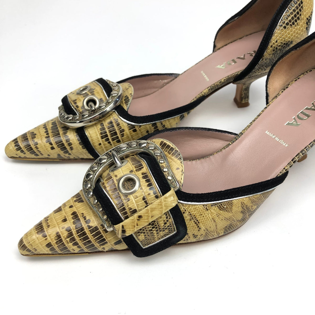 PRADA KITTEN HEELS - UK 2 /  US 3 / EU 35