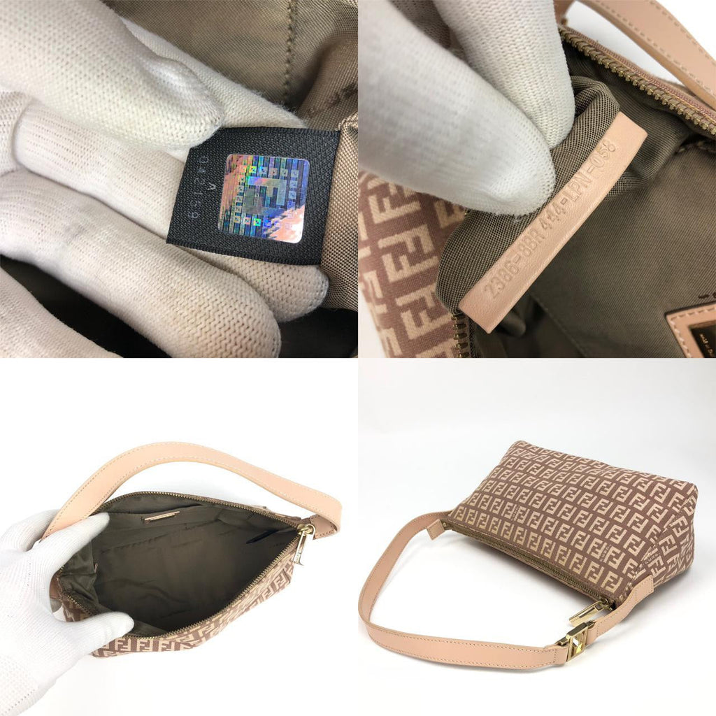 FENDI ZUCCA SHOULDER BAG