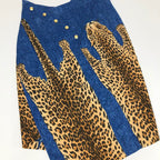 CHRISTIAN DIOR S/S 2000 CHEETAH SKIRT BY JOHN GALLIANO