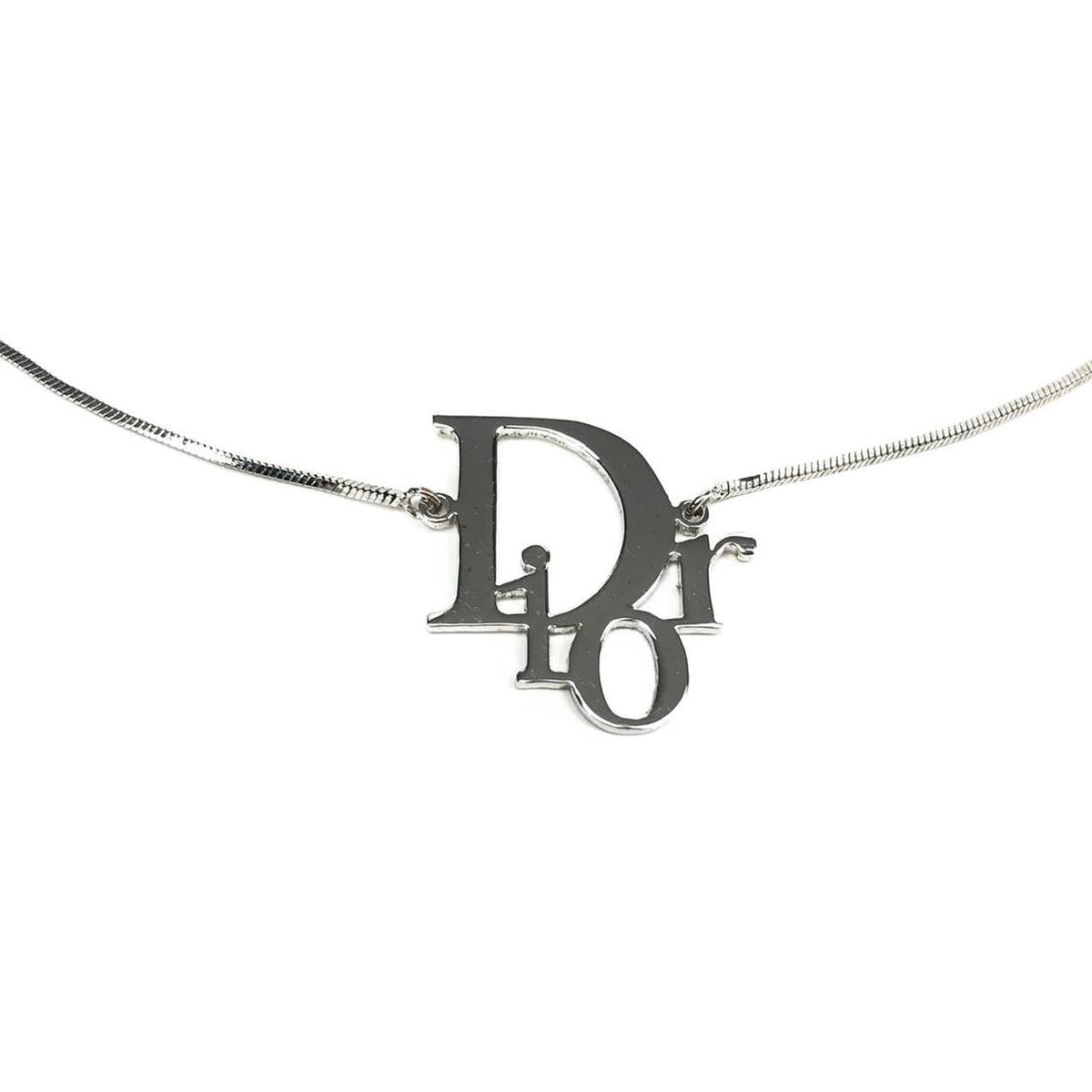 CHRISTIAN DIOR MONOGRAM NECKLACE