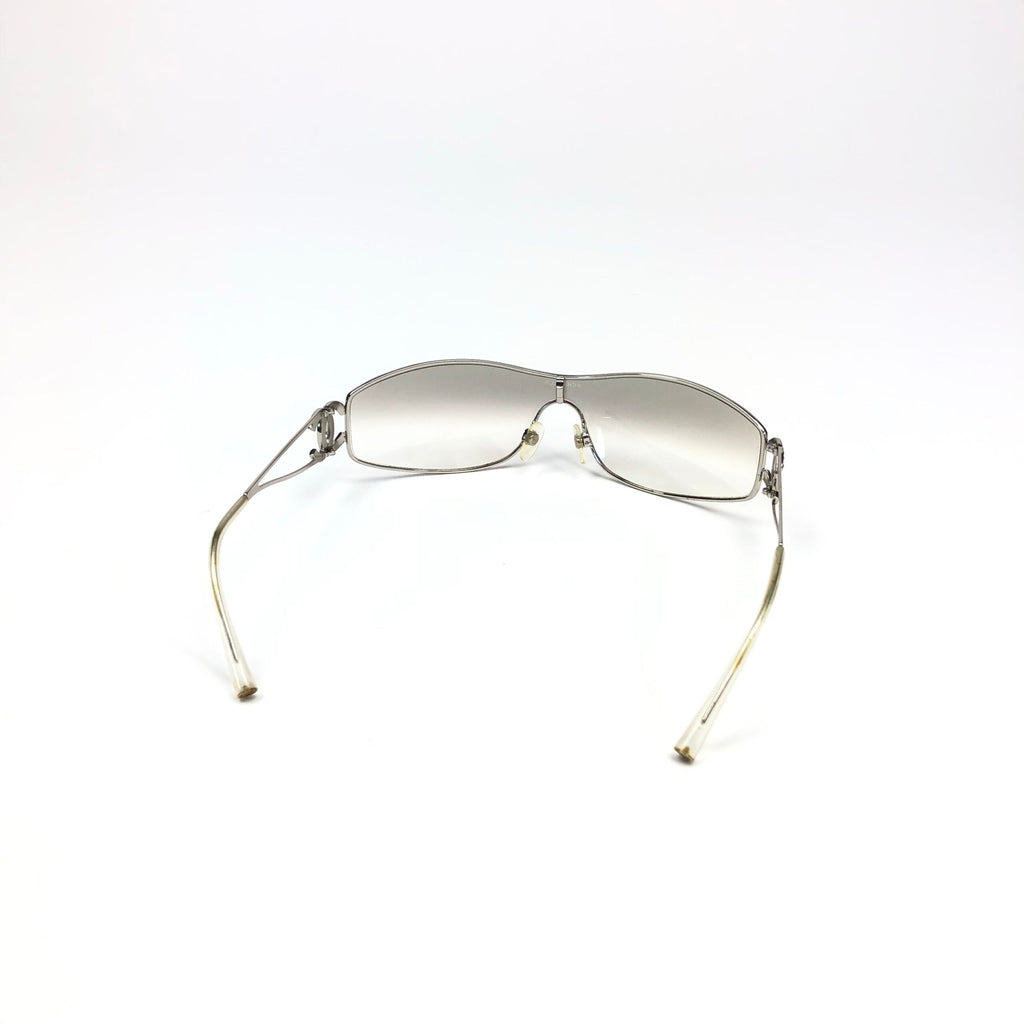 CHANEL RIMLESS VISOR SUNGLASSES