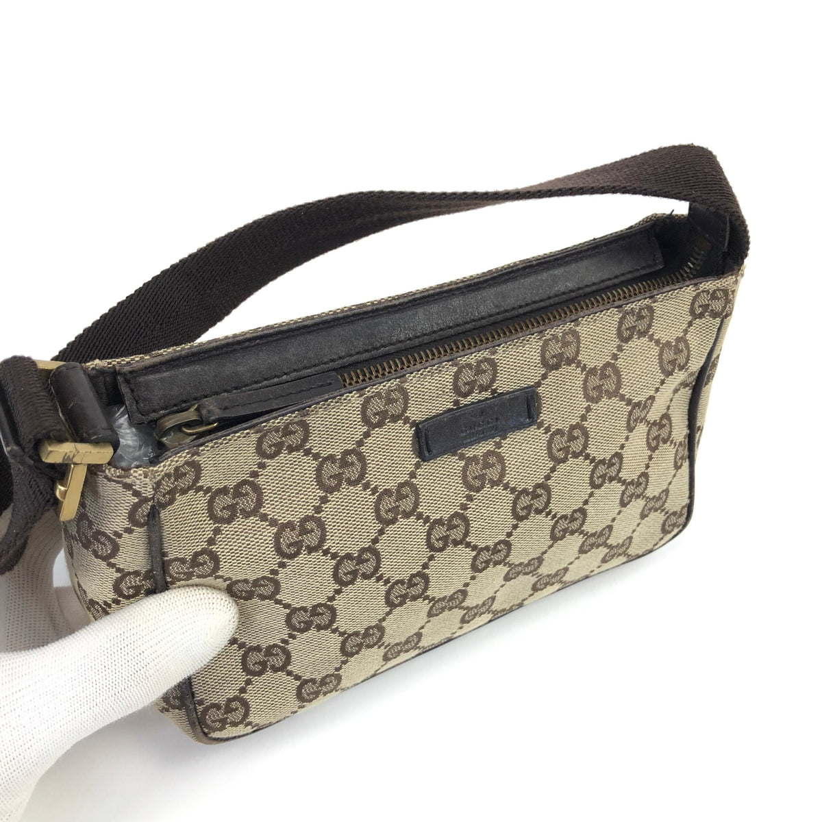 GUCCI MONOGRAM SHOULDER BAG