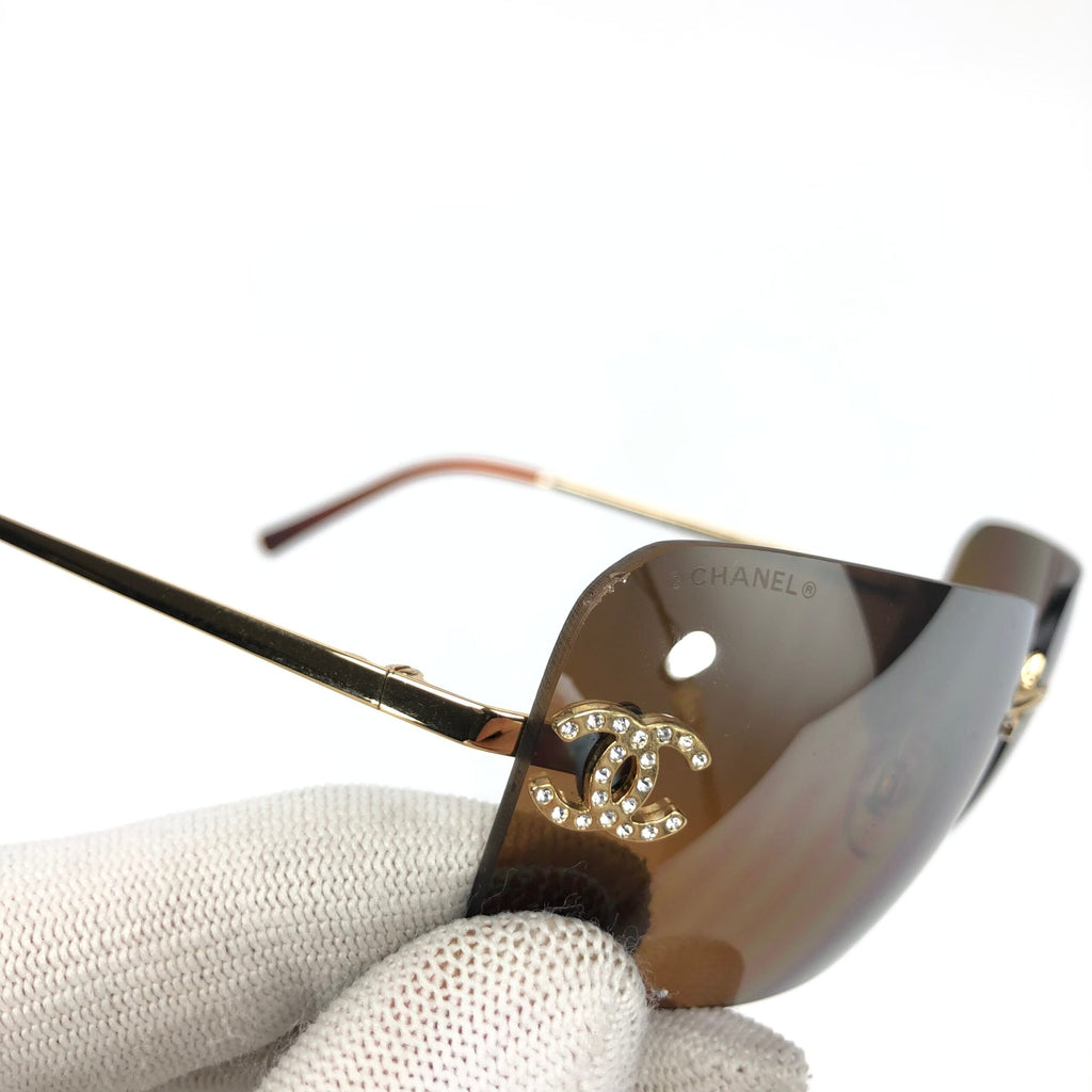 CHANEL RIMLESS SUNGLASSES