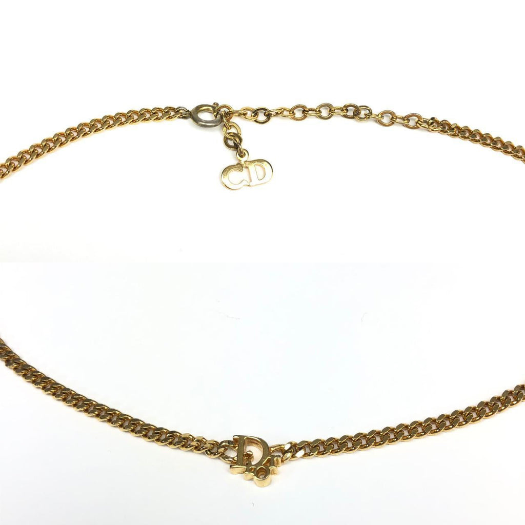 CHRISTIAN DIOR MONOGRAM NECKLACE