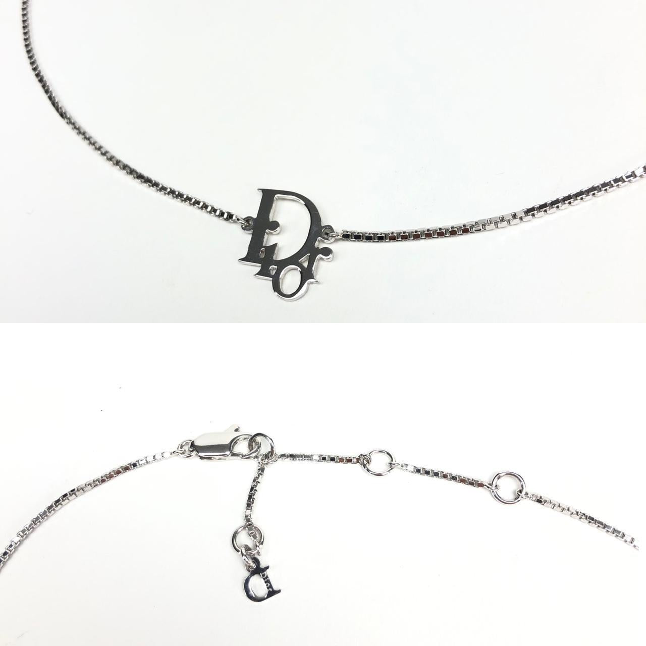 CHRISTIAN DIOR MONOGRAM NECKLACE