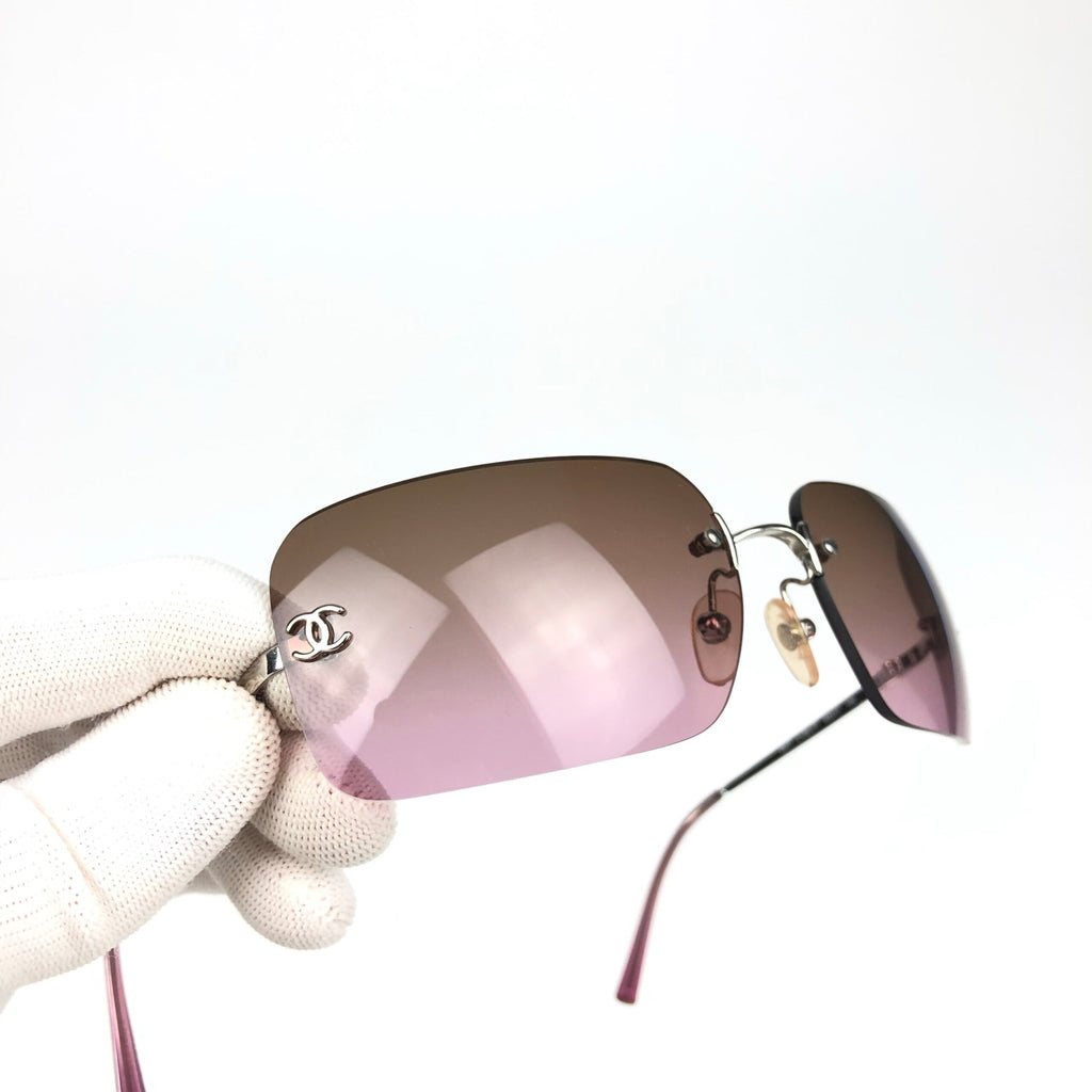 CHANEL RIMLESS SUNGLASSES