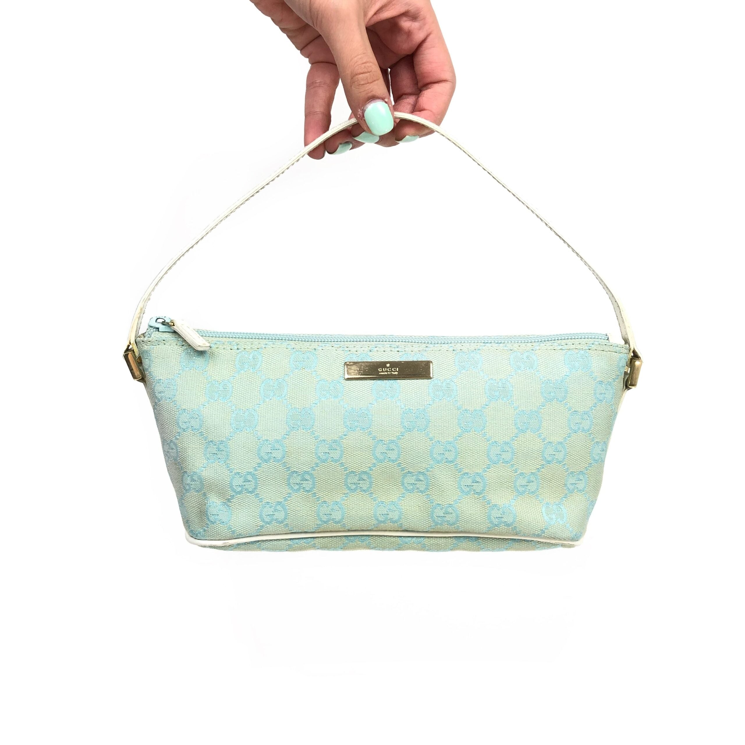 GUCCI MONOGRAM SHOULDER BAG