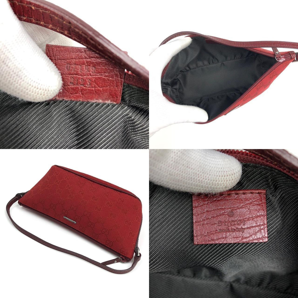 GUCCI MONOGRAM SHOULDER BAG